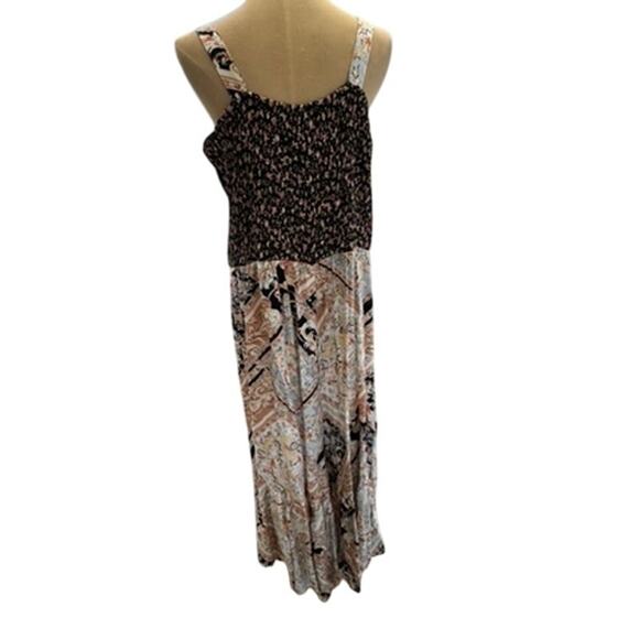 "KATE & MALLORY" 1 Pc. Jumpsuit SZ 1X Floral Boho Summer Cottage Core Babydoll - Picture 3 of 12